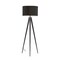 Homeroots Black Metal Floor Lamp21 x 21 x 61.5 in. 372803 - alternate 2